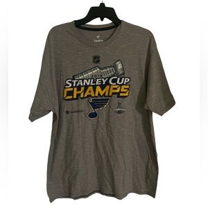 Men’s St. Louis Blues 2019 Stanley Cup Champions T-Shirt